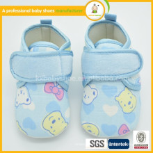 Chaussures de bébé mignonnes en coton mignonnes personnalisées à la vente en gros de haute qualité à la vente en gros 2016